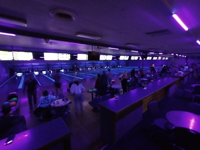 Cosmic Crowd at Walnut City Lanes Bowling Alley